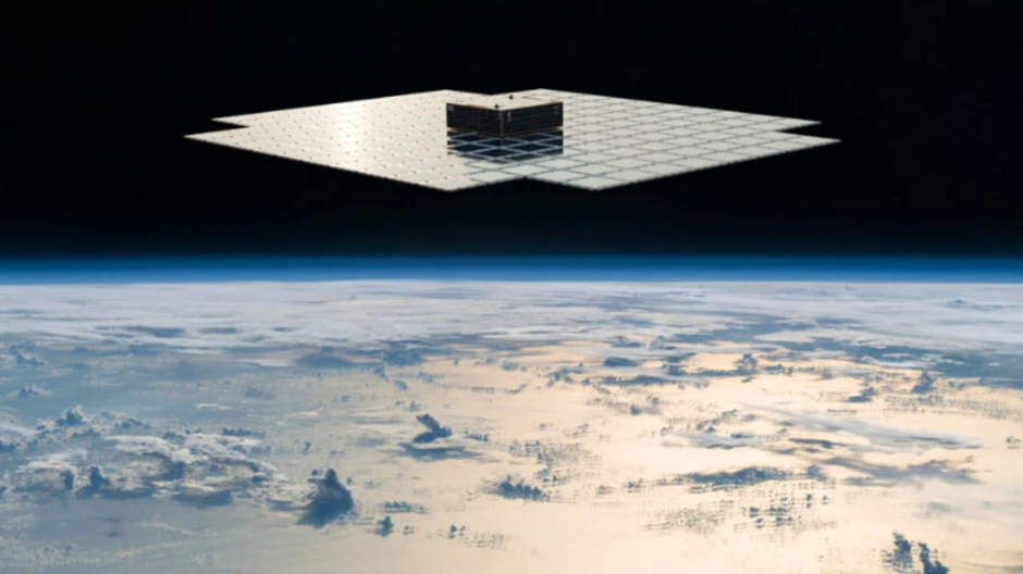 AST SpaceMobile's satellite in orbit