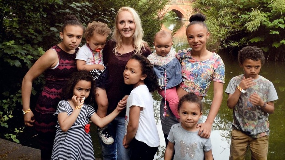 Marie Buchan s deťmi