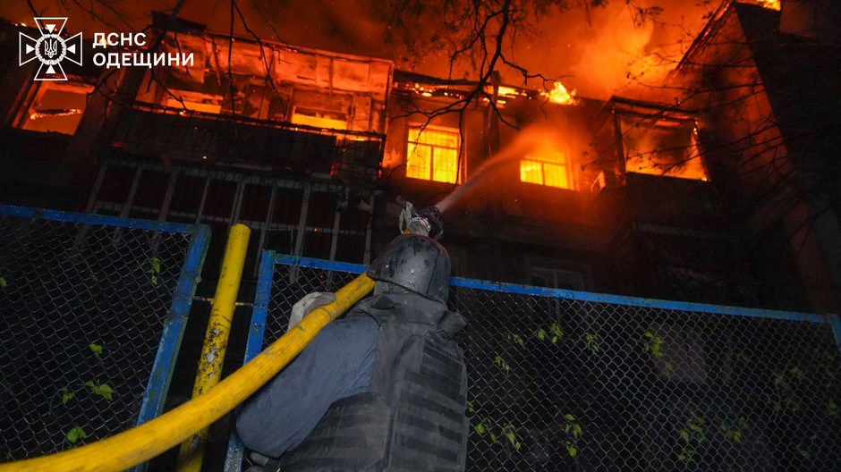 útok na Odesu Ukrajina 