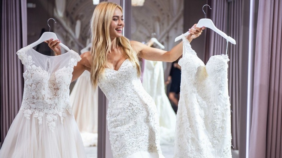 nevesta, svadobné šaty