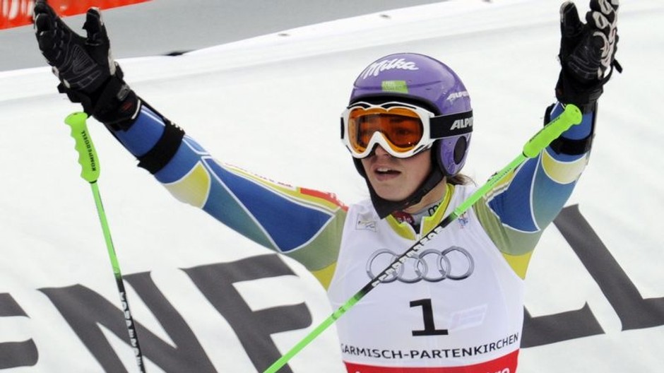 Slovinská lyžiarka Tina Mazeová