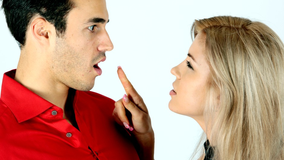 Hádka muž žena