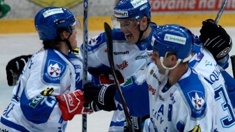 Radosť hokejistov Popradu