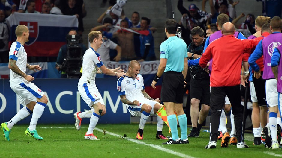 Euro 2016 Slovensko Rusko Weiss gól