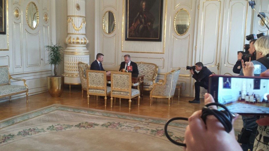 Peter Pelegrini a Robert Fico