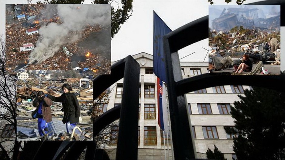 MZV SR verzus obrázky zo zdevastovaného Japonska