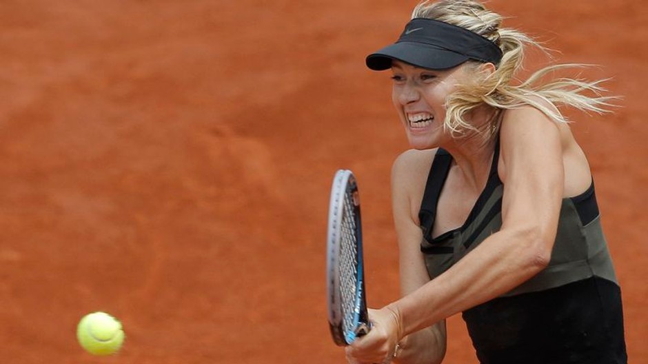 Šarapovová na Roland Garros