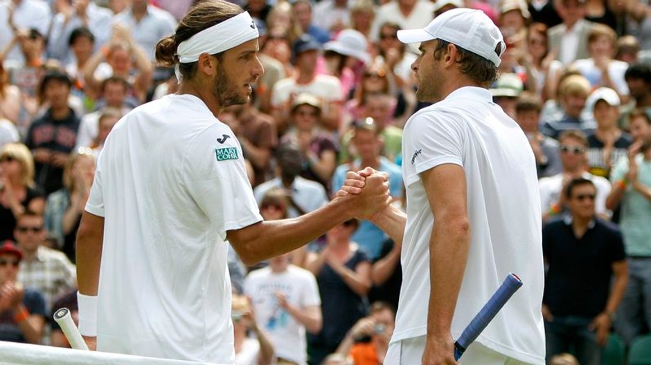 Feliciano Lopez zdolal Roddicka