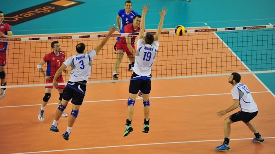 Slovensko Estonsko volejbal muži smeč