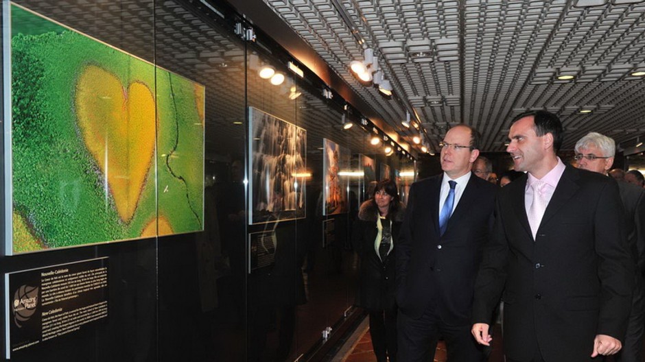 Filip Kulisev - výstavu v Monacu otvoril Albert II.