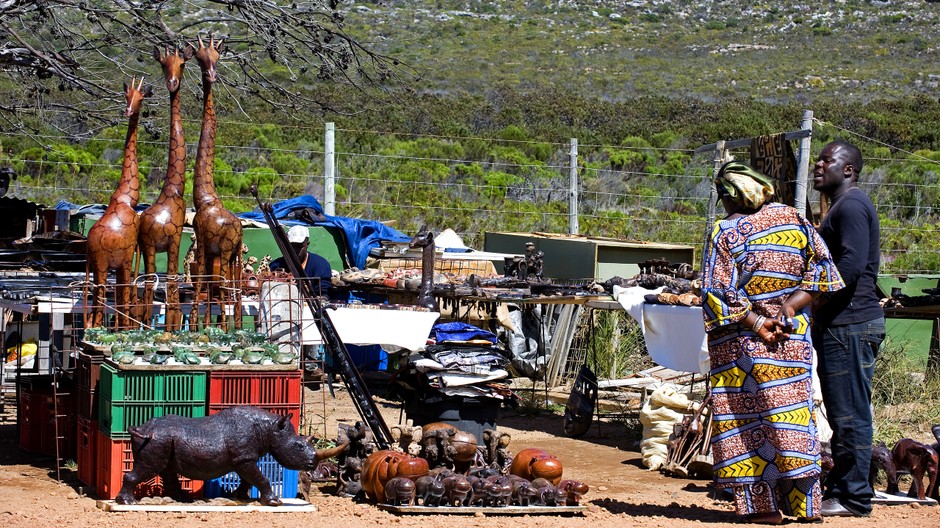 suveníry predaj Afrika