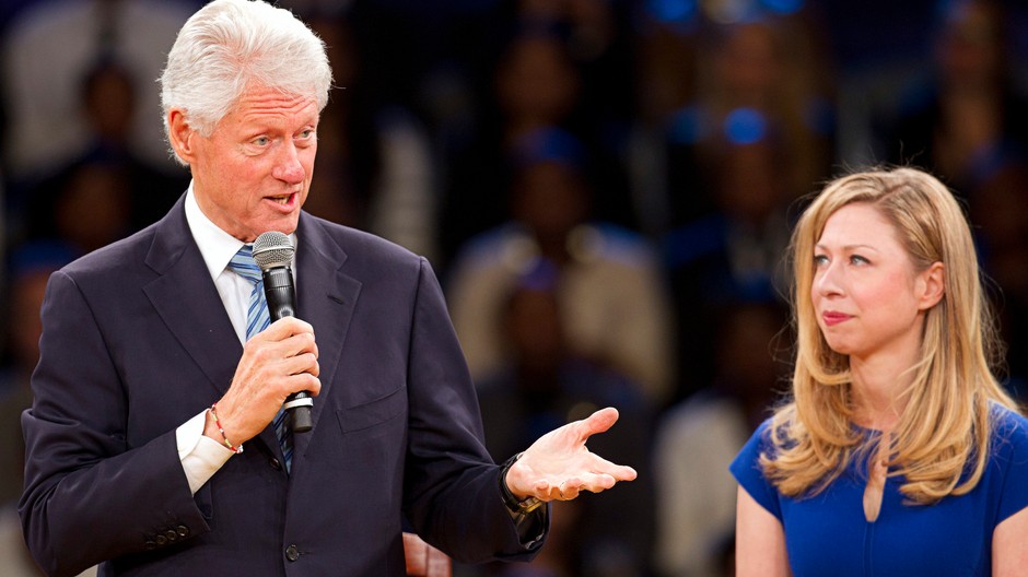 Bill a Chelsea Clinton