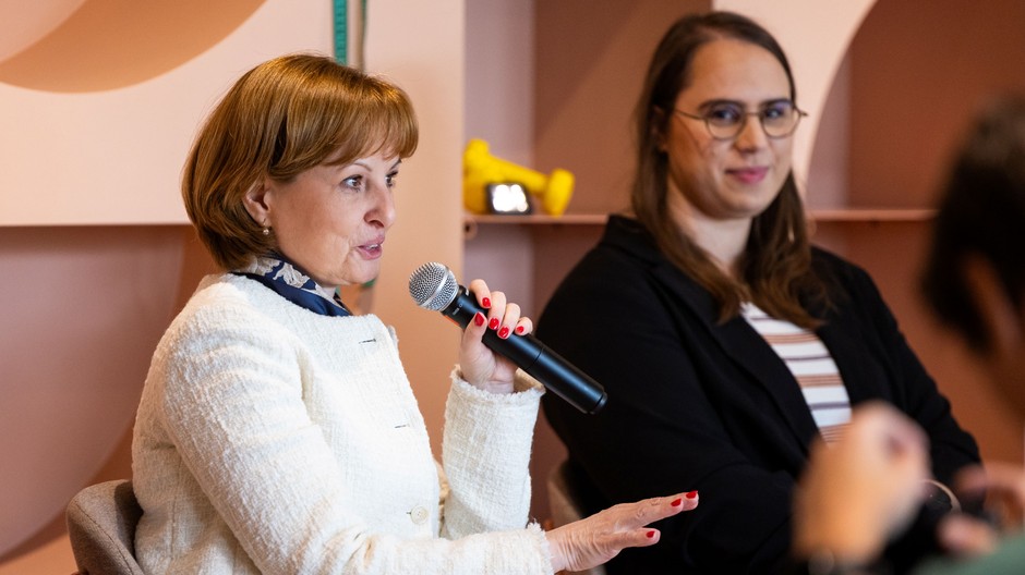 Zľava_Mudr. Prokopová, Veronika Tóthová z IPčko_zm