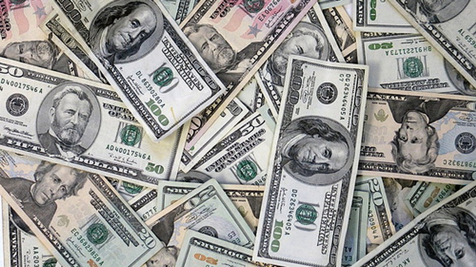 doláre ilustračné foto