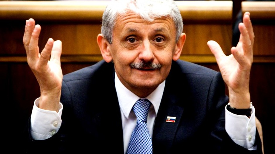 Mikuláš Dzurinda v parlamente