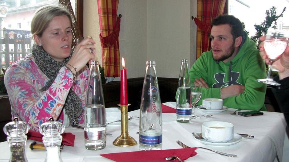 Zuzulová s priateľom