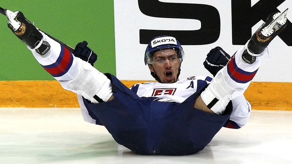 Šatan MS radosť po góle