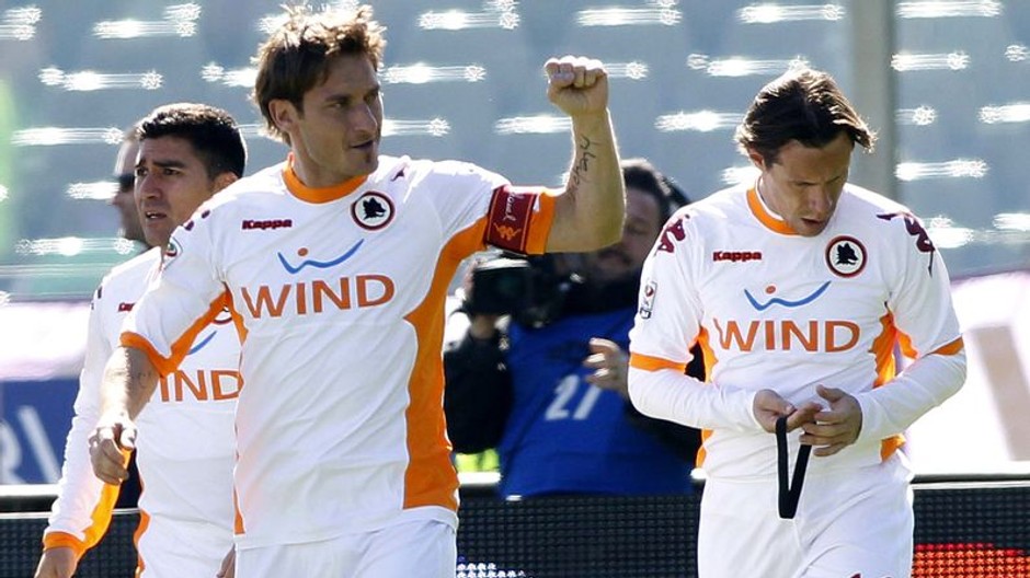 Totti kapitán AS Rím