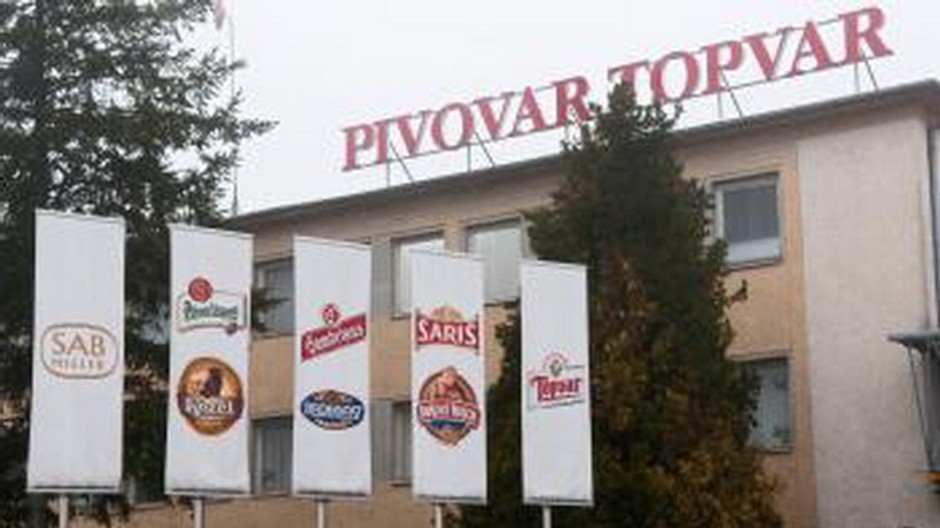 Pivovar Topvar, Topoľčany