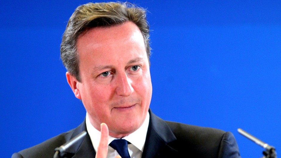 Britský premiér David Cameron