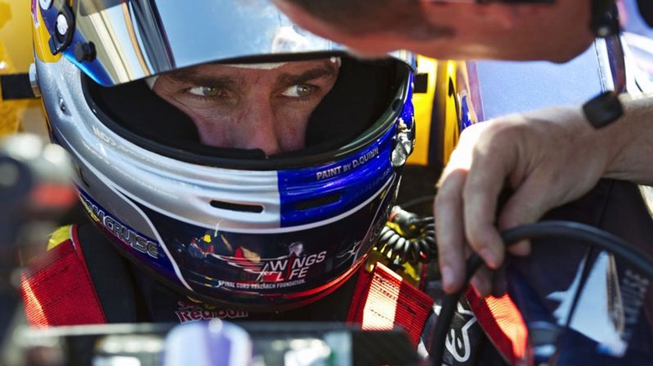 Tom Cruise v monoposte Red Bull