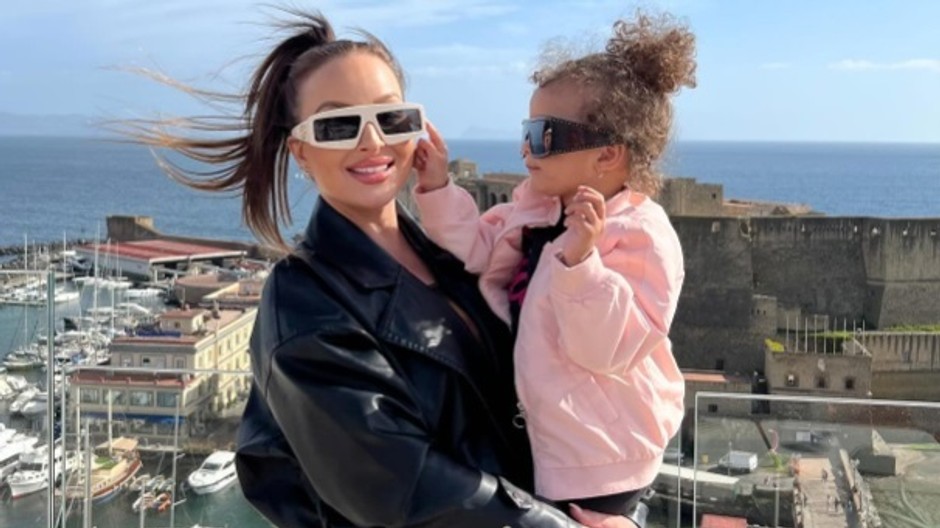 Veronika Nízlová s dcérou