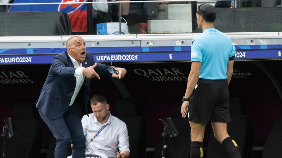 Tréner slovenskej futbalovej reprezentácie Francesco Calzona