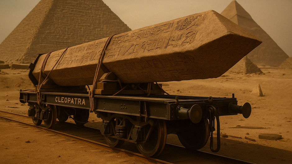 Kleopatrina ihla, staroveký egyptský obelisk v Central Parku, New York​