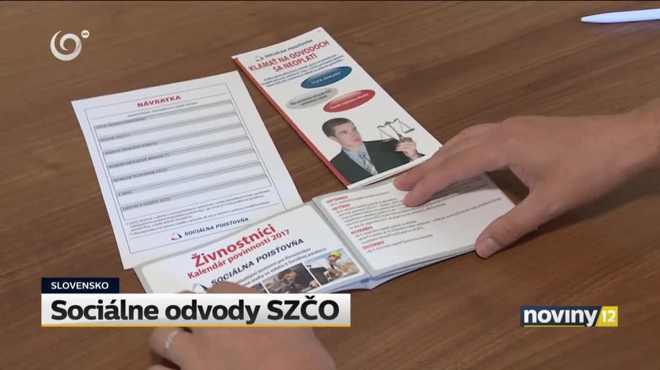 Sociálne odvody SZČO718