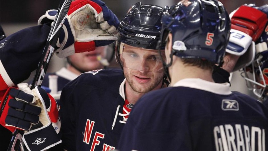 Marián Gáborík oslavuje 4 góly v sieti Toronta