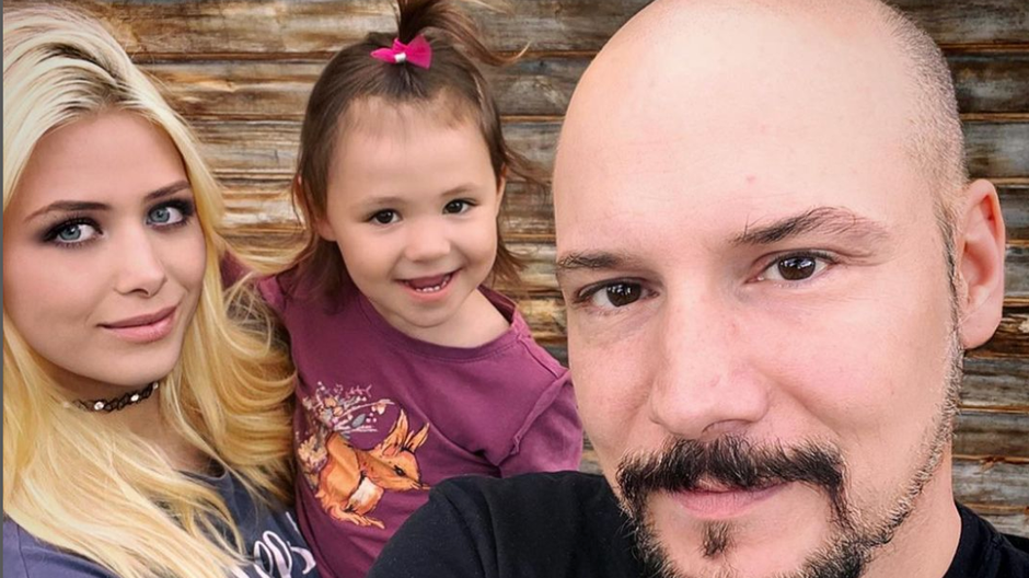 Bohus Matus s rodinou