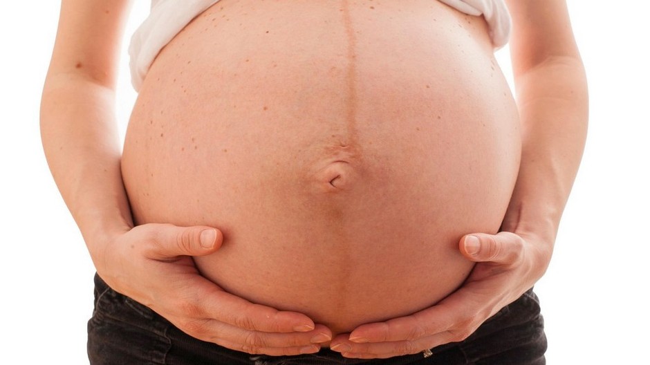 tehotenské brucho