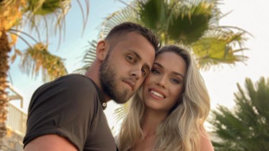 Vincent Navrátil s priateľkou Anetou