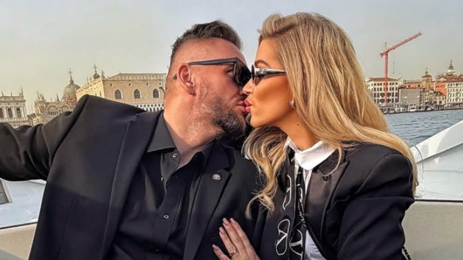 Dominika Myslivcová s priateľom