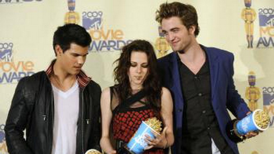 Robert Pattinson, Kristen Stewart, Taylor Lautner