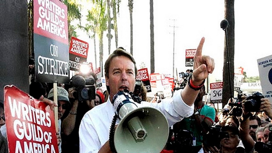 štrajkujúci scénaristi