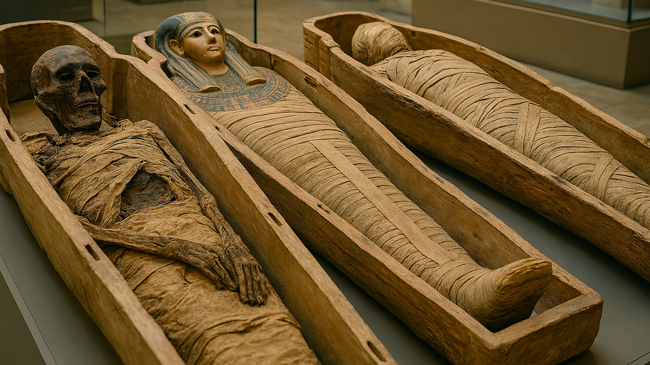 múmie-v-sarkofágoch