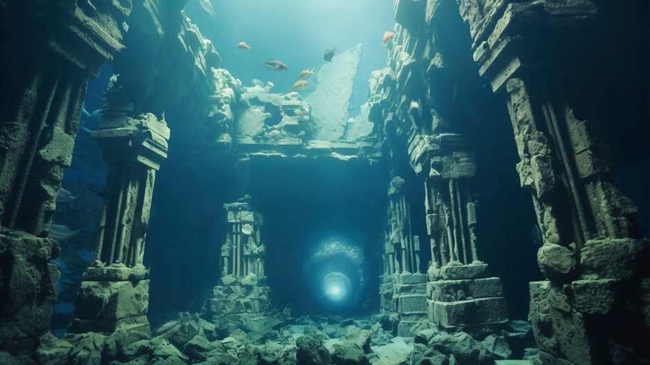 view-archeological-underwater-building-ruins 