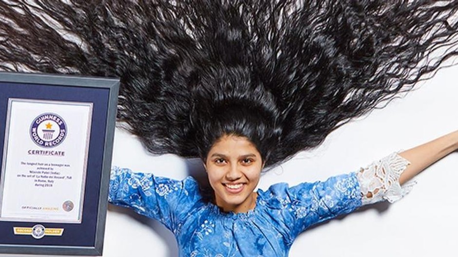 dievca s najdlhsimi vlasmi na svete