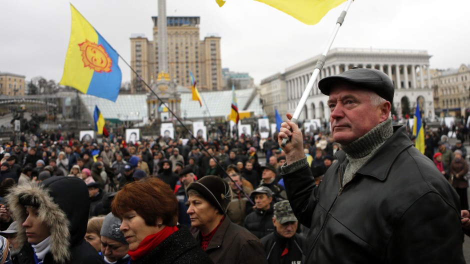 Krym bez elektriny, Ukrajina
