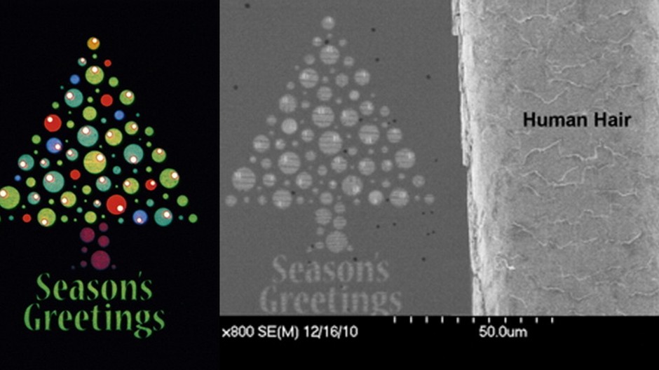Najmensia vianocna pohladnica