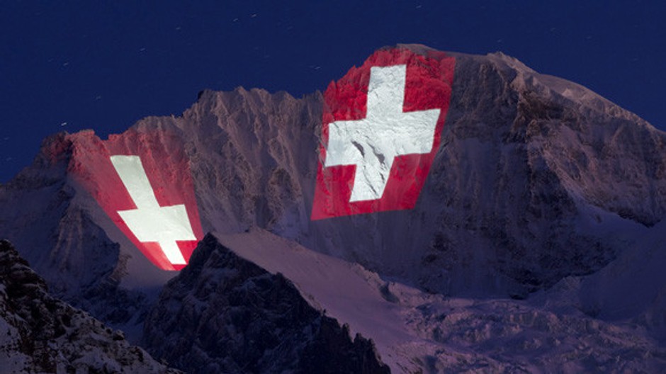 švajčiarsko hory vlajka