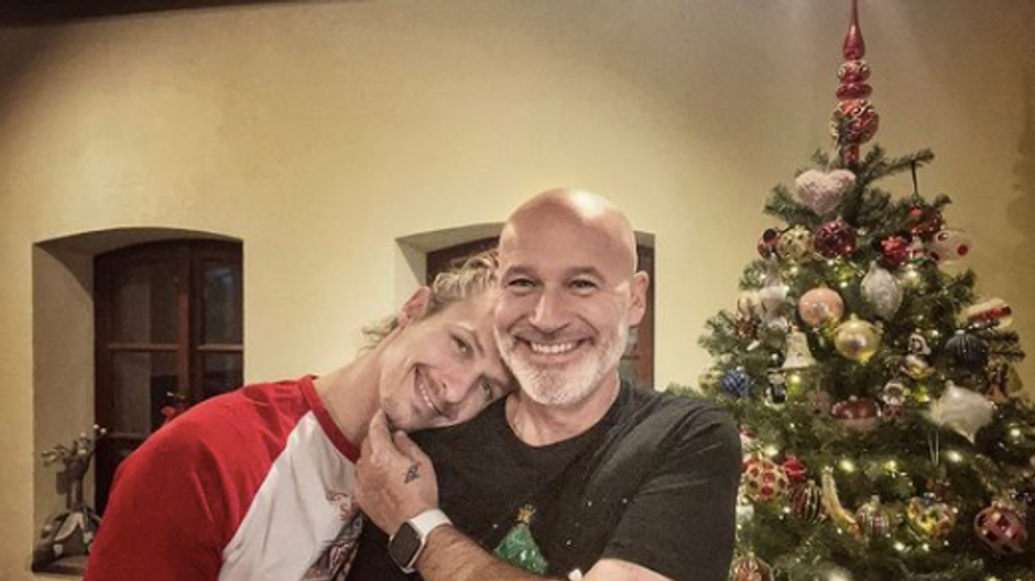 Honza Musil s manželom Kubom 