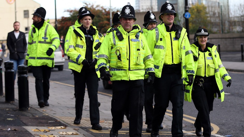 polícia Veľká Británia