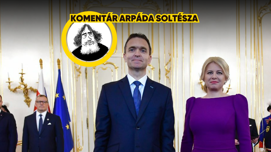 Komentár Ódor prezidentka grafika