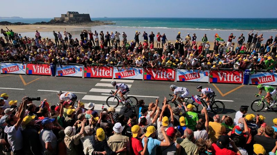 Dojazd 10. etapy TdF