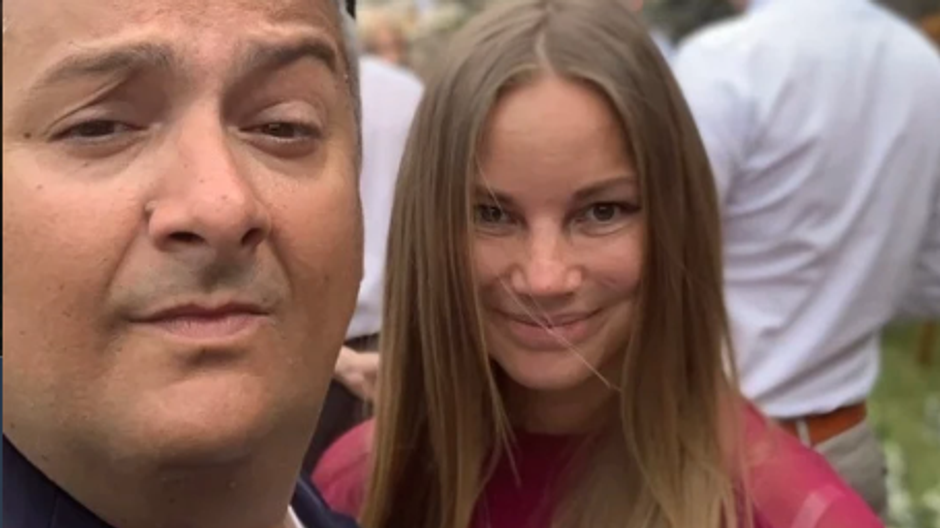 Patrik Hezucký s manželkou Nikolou