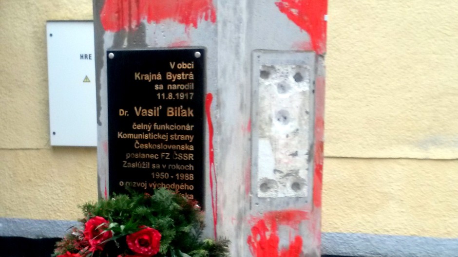 Zmiznutá busta Vasila Biľaka