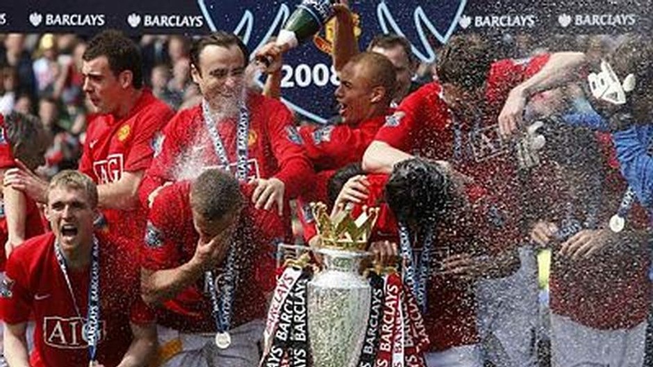 manchester Utd. oslavy