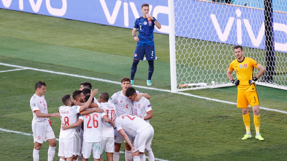 Debakel Slovenska so Španielskom